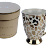 Mok Louis Luipaard 24kr. Goud Christina Re | Kadeloo