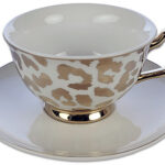 Kop & Schotel Louis Luipaard 24k Goud Christina Re | Kadeloo