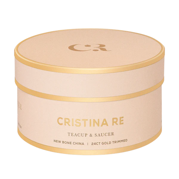 Kop & Schotel Polka-Gold-Blush 24k Goud Christina Re