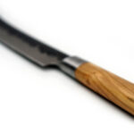 Forged Olive Slagersmes-Aanzetstaal Set | Kadeloo