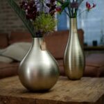 Glazen Vaas Bombay Champagne 37,5cm | Kadeloo