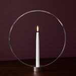 Luxe Kandelaar Rond Zilver 'Gloria' Klong Klein | Kadeloo
