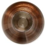 Luxe Vaas Glas Bombay-IVV Tobacco 31cm | Kadeloo