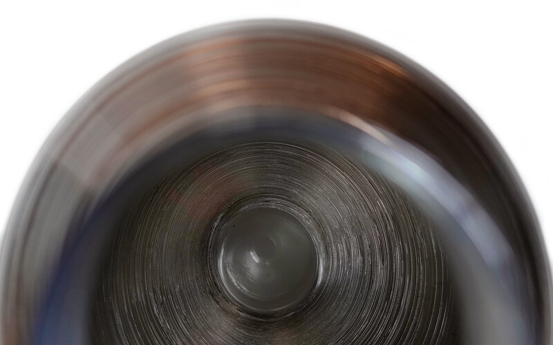 Luxe Vaas Glas Bombay-IVV Tobacco 31cm