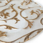 Ovalen Schaal 41cm Bisanzio-IVV Gouden decoratie | Kadeloo
