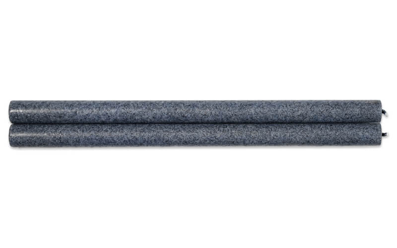 Kaarsen Antraciet 35cm 2 Stuks Rondo