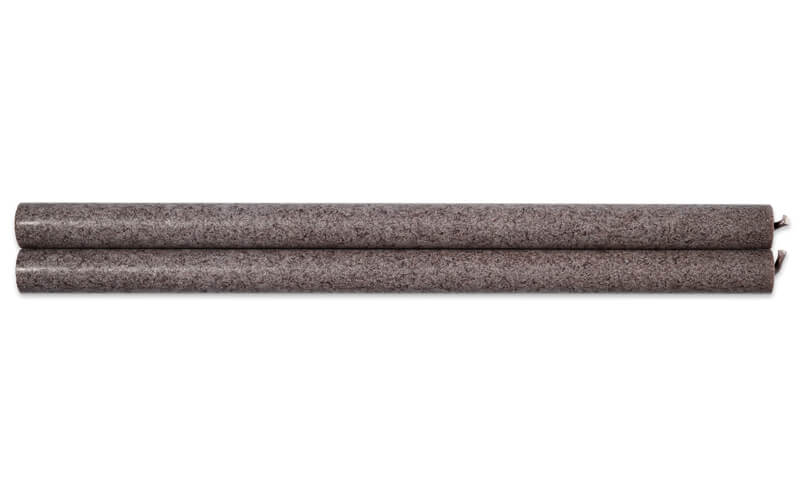 Kaarsen Koffie 35cm 2 Stuks Rondo