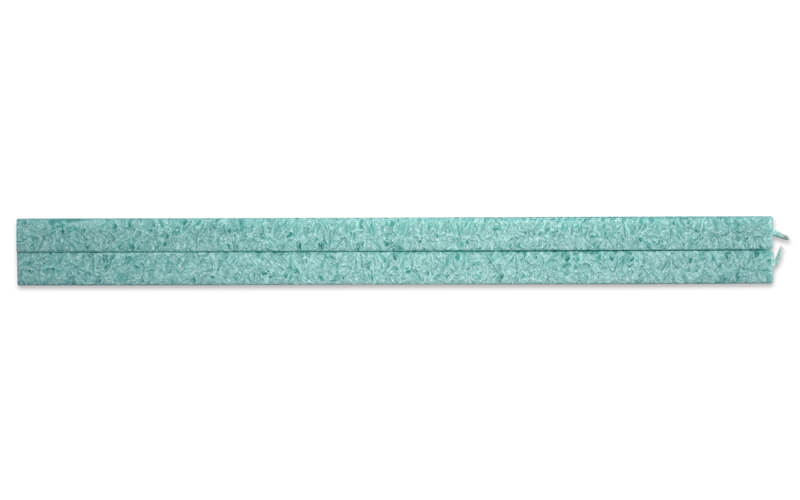 Vierkanten Kaarsen Aqua 2 Stuks Amabiente