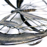 Vlinder metalen 3D Tuindecoratie | Kadeloo