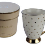 Mok Ivoor Polka 24kr Goud Christina-Re | Kadeloo