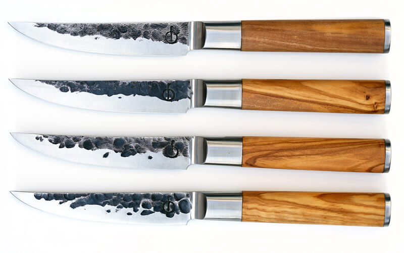 Forged Olive Steakmessen 4stuks