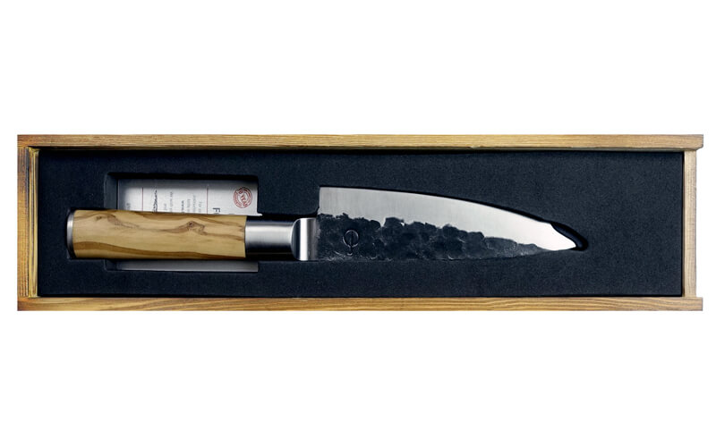 Koksmes 16cm Forged Olive