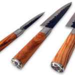 Forged Olive Keukenmessen set 3-Delig | Kadeloo