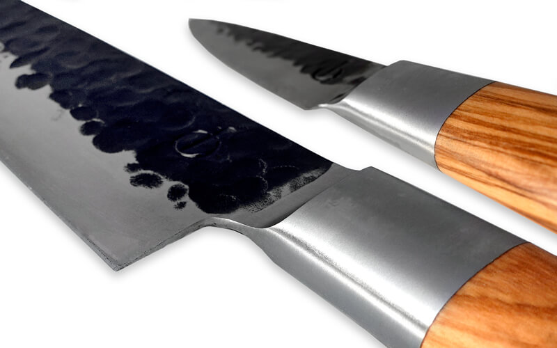 Forged Olive Keukenmessen set 3-Delig