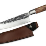 Forged VG10 Koksmes-Leren hoes | Kadeloo