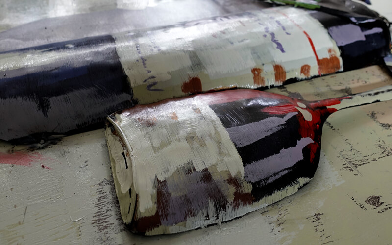Metalen Schilderij 3D Wijn Gave Specials