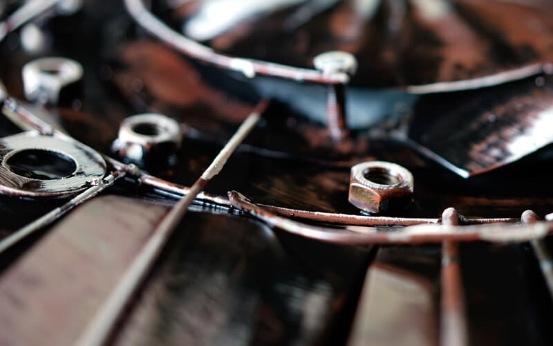 Metalen Schilderij 3D Vliegtuig-Propeller Gave Specials