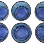 Waterglazen Sixties-IVV Blauw uni | Kadeloo