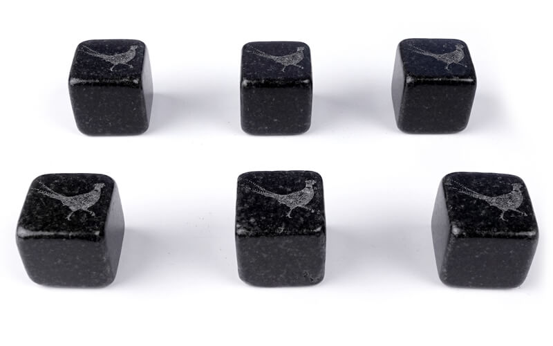 Whisky Stones Fazant Set 6-Delig Selbrae House