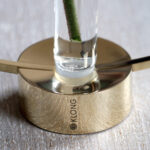 Luxe Kandelaar Rond messing 'Gloria' Klong Klein | Kadeloo