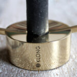 Luxe Kandelaar Rond messing 'Gloria' Klong Klein | Kadeloo