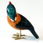 Houten vogel miniatuur IJsvogel | Kadeloo