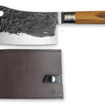 Forged Leren Beschermhoes Cleaver | Kadeloo
