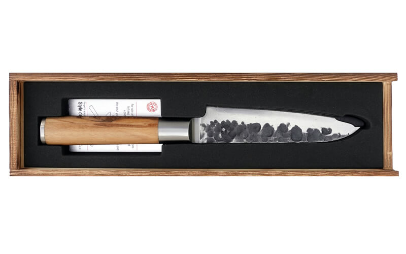 Forged Olive Santokumes 14cm
