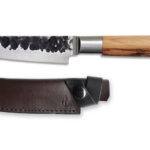 Forged Leren Beschermhoes Santokumes 14cm | Kadeloo