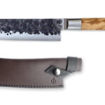 Forged Leren Beschermhoes Santokumes 18cm | Kadeloo