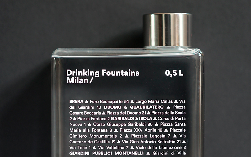 Waterfles Hervulbaar Milan