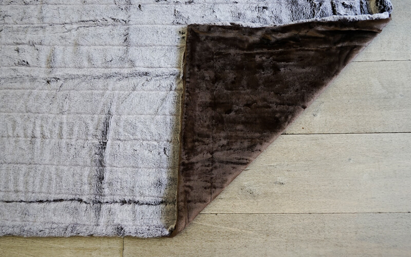 Plaid Cocooning Bruine Nerts