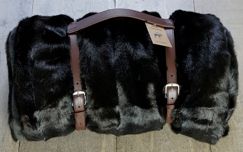 Plaid Cocooning Vison Chocolat