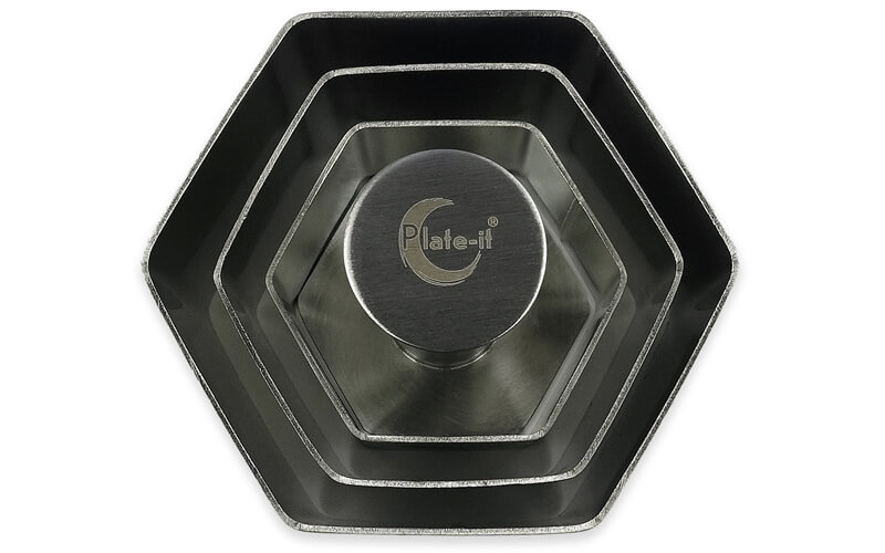 Garneerringen Hexagon Plate-it