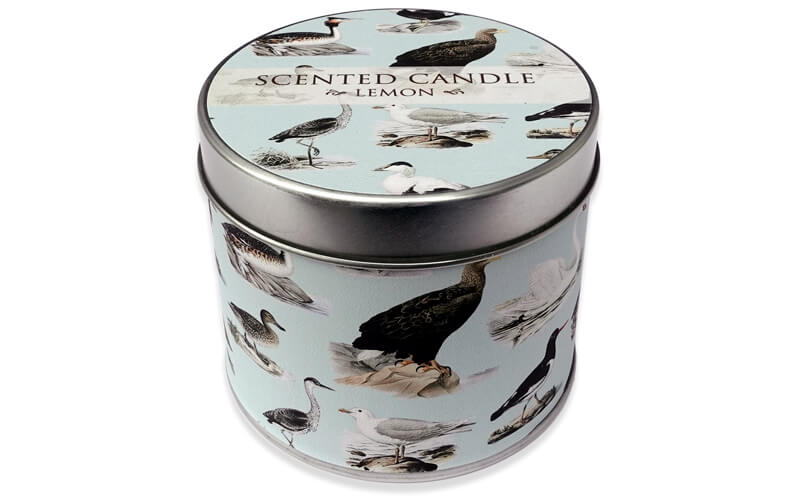 Geurkaars in blik Lemon Vogels