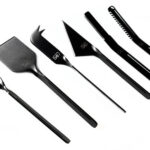 Kaas-Boter Messenset Mat-zwart Style-de-Vie | Kadeloo