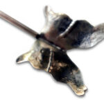 Decollier Borboleta (Vlinder) zilver | Kadeloo