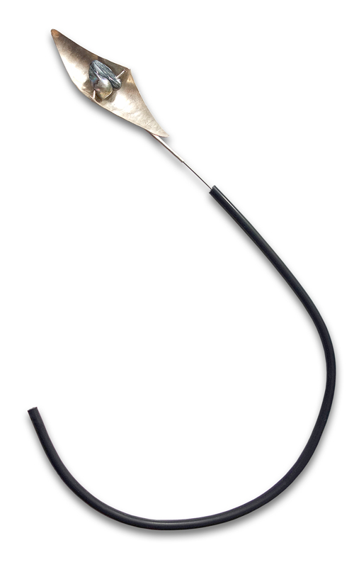 Decollier pérola de aqua Zilver