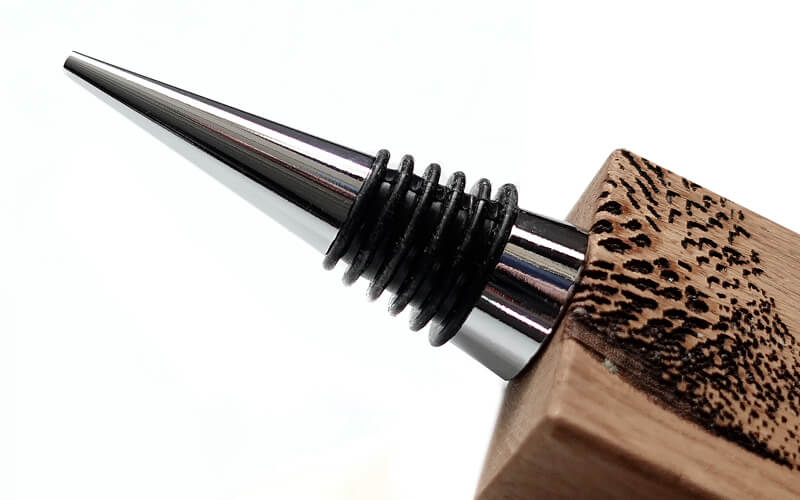 Flessenstop Cocker-Spaniel Eikenhout