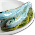 Ovale Schaal met Sardines | Kadeloo