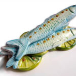 Ovale Schaal met Sardines | Kadeloo