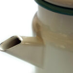 Theepot Geëmailleerd Cream/Lux Kockums | Kadeloo