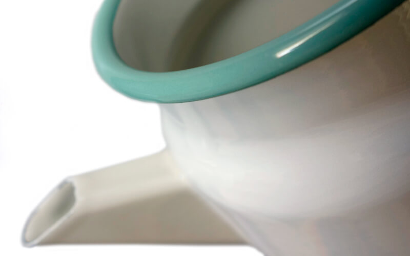 Theepot Geëmailleerd Cream/Lux Kockums