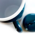 Geëmailleerde Theepot Blauw Kockums | Kadeloo