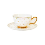 Kop & Schotel Polka 24kr Goud Christina Re | Kadeloo