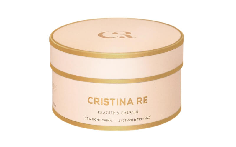 Kop & Schotel Polka 24kr Goud Christina Re
