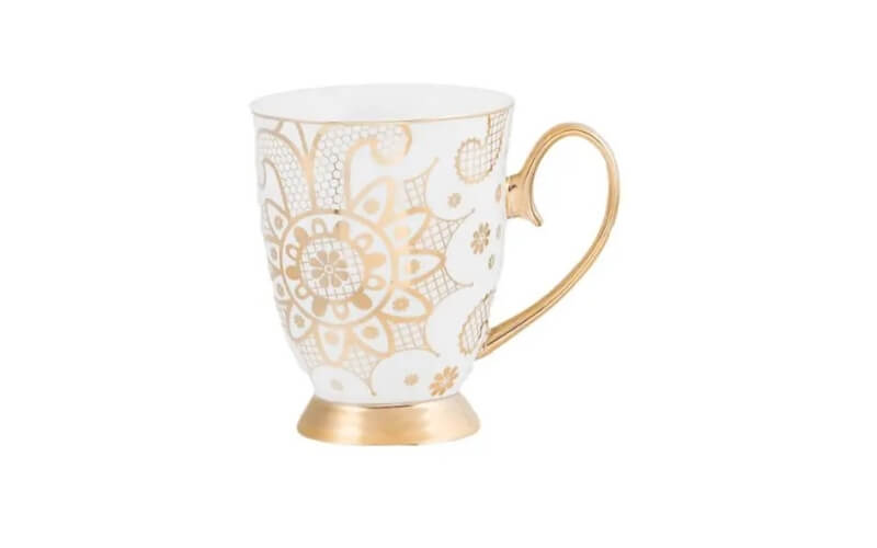 Mok Georgia Lace Paerl 24kr. Goud Christina Re