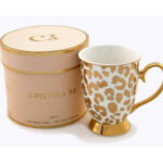 Mok Louis Luipaard 24kr. Goud Christina Re | Kadeloo