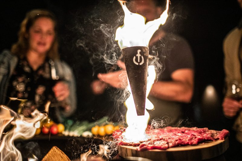 Forged Flambadou Churrasco