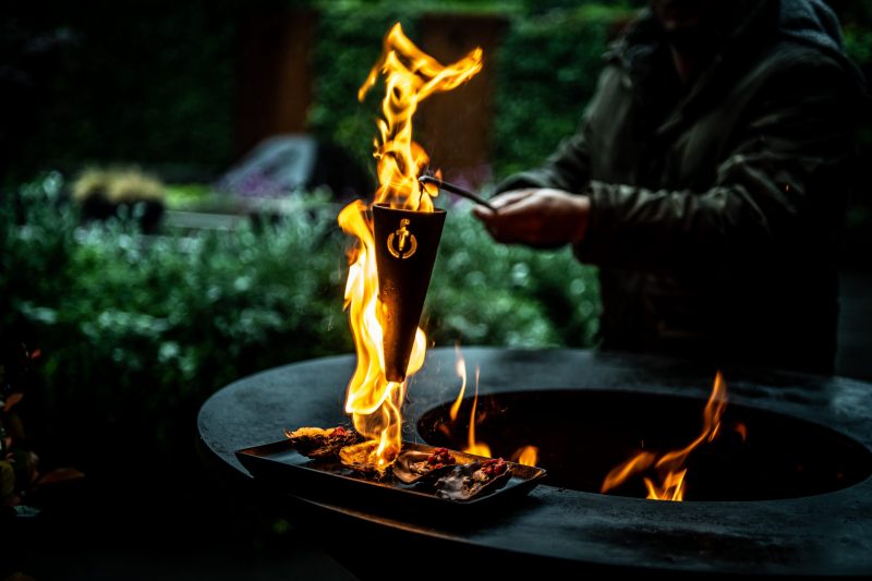Forged Flambadou Churrasco